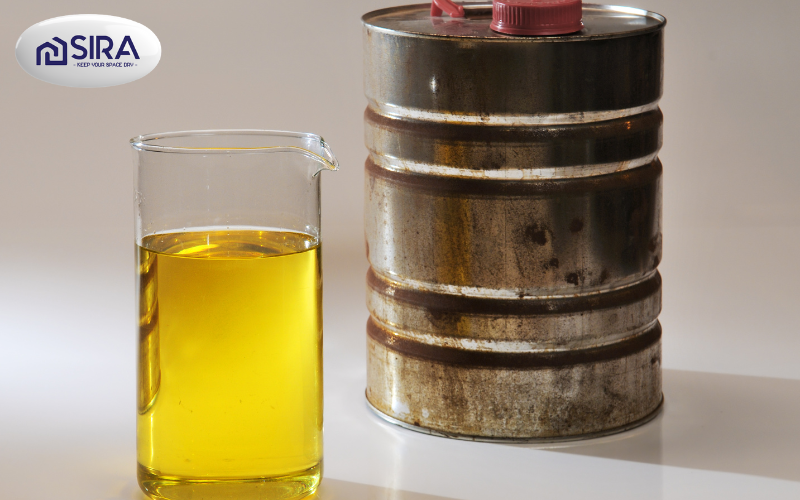 Cách tẩy sơn tường trên sàn nhà bằng xăng xe