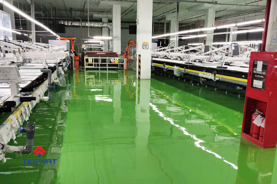 Cung cấp sơn epoxy dự án Xưởng May Hải Phòng