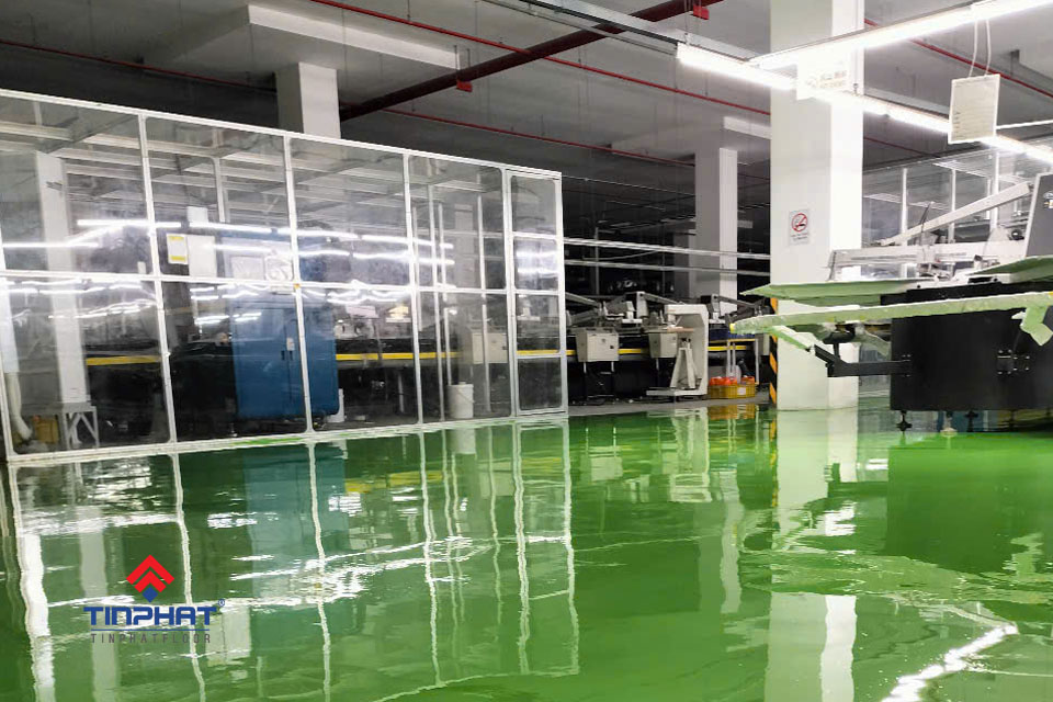 Cung cấp sơn epoxy dự án Xưởng May Hải Phòng