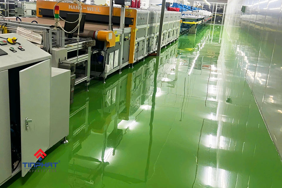 Cung cấp sơn epoxy dự án Xưởng May Hải Phòng
