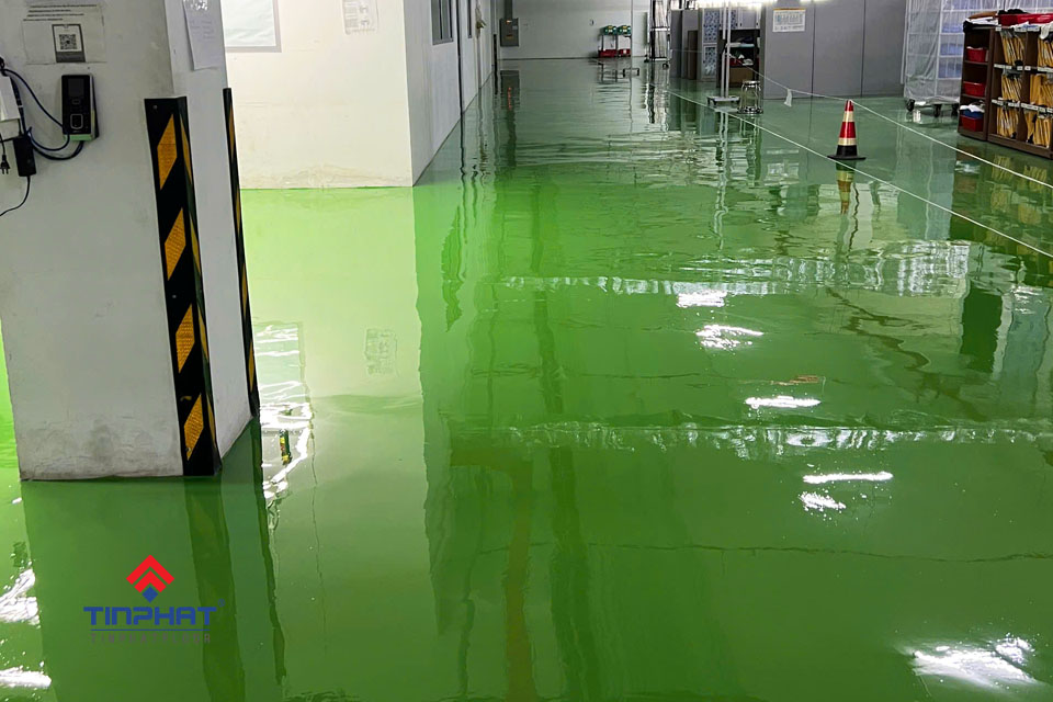 Cung cấp sơn epoxy dự án Xưởng May Hải Phòng