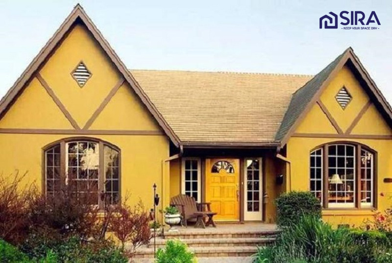 màu sơn nhà đẹp cấp 4