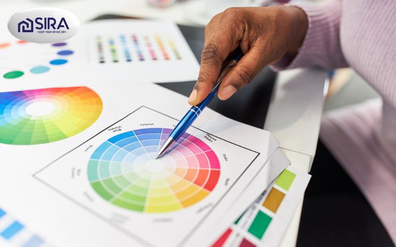 phoi-mau-son-nha-cap-4-mai-thai-theo-banh-xe-mau-sac Nguyên tắc phối màu sơn nhà cấp 4 mái Thái theo bánh xe màu sắc