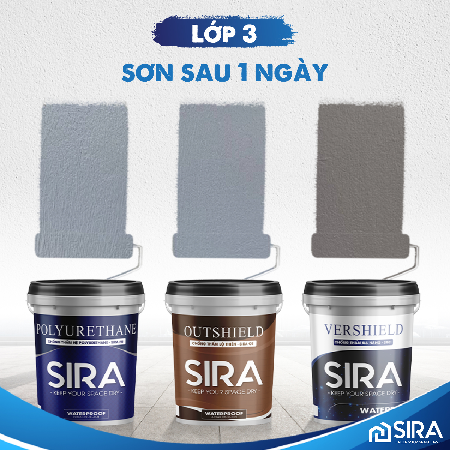 sơn chống thấm có màu gì
