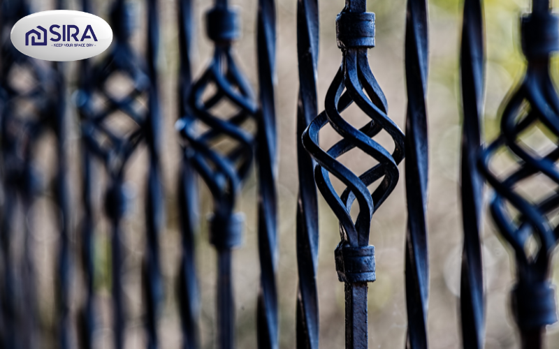 Sơn hàng rào màu đen