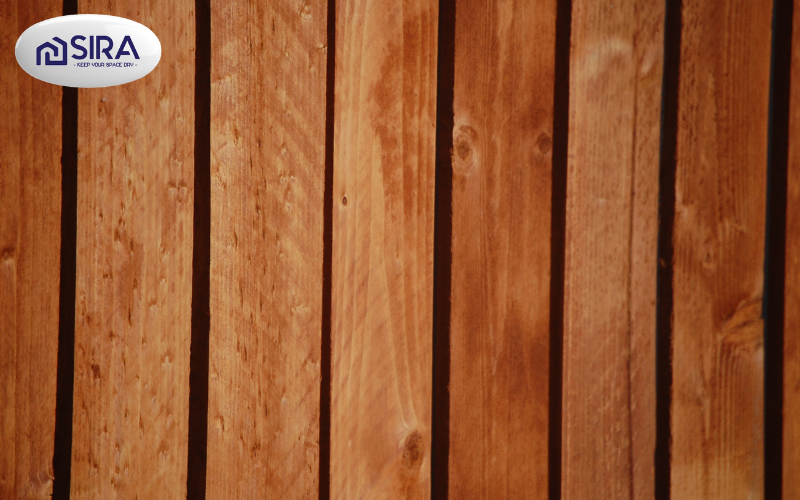 Sơn hàng rào màu nâu