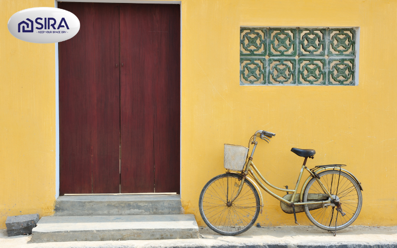 Sơn nhà màu vàng chanh cho ngoại thất