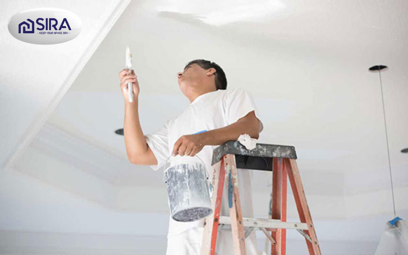 Sơn phủ trần thạch cao