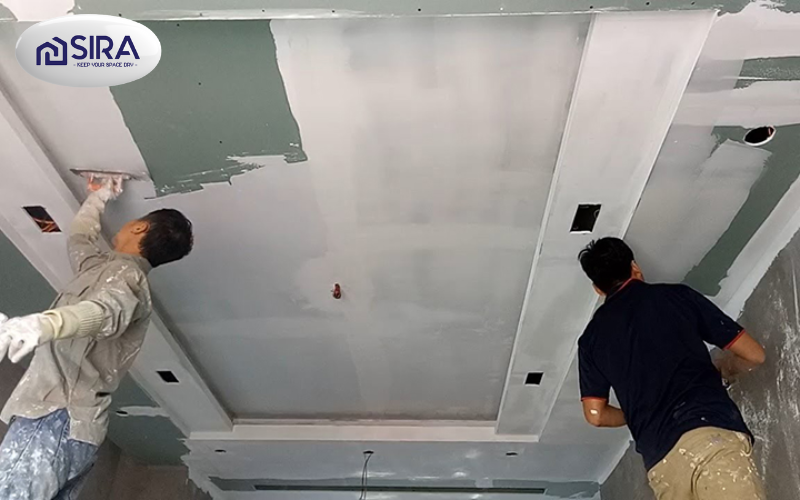 Sơn trần thạch cao