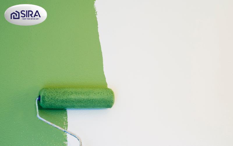 Lưu ý khi sơn tường 2 màu