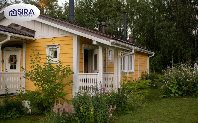 Ưu điểm khi sơn nhà màu vàng chanh